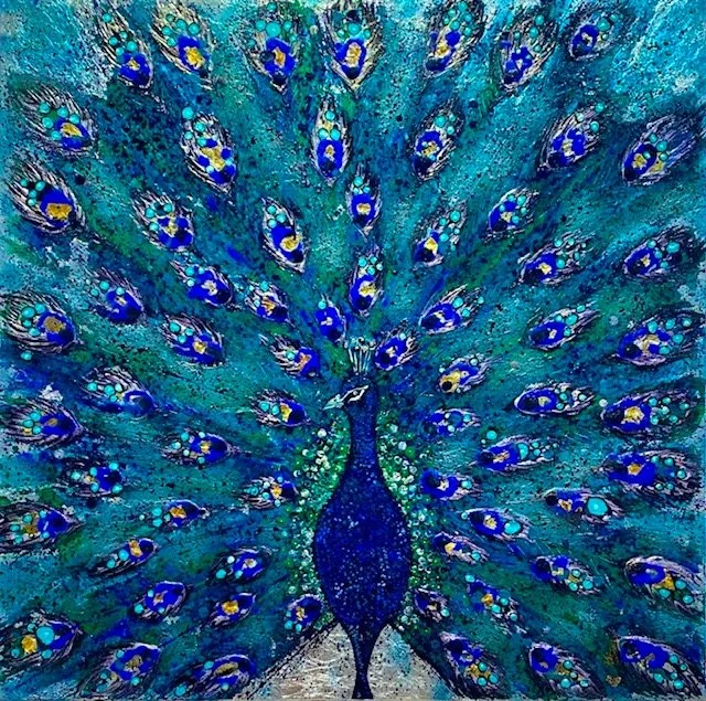 peacock print — Store 1 — Nicky Chubb Art